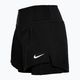 Nike Court Dri-Fit Advantage női tenisz rövidnadrág fekete/fehér 3