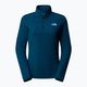 Női pulóver The North Face 100 Glacier 1/4 Zip éjfekete benzin 4