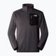 Férfi The North Face Crest 1/4 Zip pulóver antracit szürke/ fekete 4