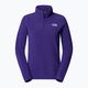 Női pulóver The North Face 100 Glacier 1/4 Zip csúcs lila