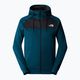 Férfi The North Face Reaxion Fleece midnight petrol dark heather/ aszfalt szürke melegítőfelső 5