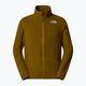 Férfi The North Face 100 Glacier Full Zip pulóver moha zöld