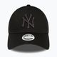 Női New Era Metallic Logo 9Forty New York Yankees baseball sapka fekete 2