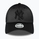 Női New Era Satin 9Forty New York Yankees baseball sapka fekete 2