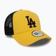 Férfi New Era League Essential Trucker Los Angeles Dodgers sárga baseball sapka 3