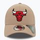 New Era Repreve 9Forty Chicago Bulls férfi baseball sapka pasztellbarna színben 2