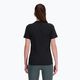 Női New Balance varrás nélküli fekete póló 3