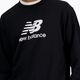 Férfi melegítőfelső New Balance Stacked Logo French Terry Crew black 4