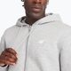 Férfi New Balance Core Brushed Full Zip atlétikai szürke melegítőfelső 5