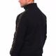 Férfi Octagon Zip csíkos pulóver fekete 3