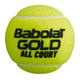 Teniszlabda készlet 4 db. BABOLAT Gold All Court 4 sárga 502085 2