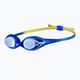 Gyermek úszószemüveg arena Spider JR Mirror kék/kék/sárga