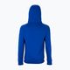 Gyermek tenisz pulóver Tecnifibre Fleece kapucnis pulóver kék 21FLHO 7