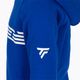 Gyermek tenisz pulóver Tecnifibre Fleece kapucnis pulóver kék 21LAHORO0B 5