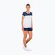 Női teniszpóló Tecnifibre Stretch fehér és kék 22LAF1 F1 3