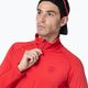 Férfi Rossignol Classique 1/2 Zip sport piros termikus melegítő pulóver 5