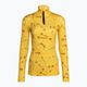 Női melegítő pulóver Rossignol Booster 1/2 Zip Top 100 sárga 6