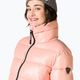 Női Rossignol Shiny Bomber pasztell rózsaszínű pehelypaplan kabát 5