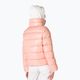 Női Rossignol Shiny Bomber pasztell rózsaszínű pehelypaplan kabát 2