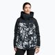 Női snowboard kabát ROXY Jetty Block 2021 true black black flowers