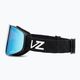 VonZipper Encore fekete szatén/wildlife csillag króm snowboard szemüveg 4
