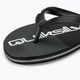 Quiksilver Molokai Stripe black/black/grey férfi flip-flop papucs 7