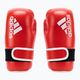 adidas Point Fight bokszkesztyűk Adikbpf100 piros-fehér ADIKBPF100