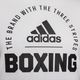 Férfi adidas Boxing póló fehér/fekete 3