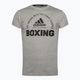 Férfi adidas Boxing póló közepes szürke/fekete színű