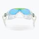 Aquasphere Vista átlátszó/világoszöld/kék gyermek úszómaszk MS5630031LB 8