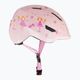 ABUS gyermek kerékpáros sisak Smiley 3.0 rózsaszín hercegnő 4