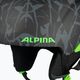 Gyermek síbukósisakok Alpina Pizi black/green camo matt 9