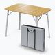 Dometic kompakt tábori asztal bambusz hatású 5