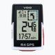 VDO R4 GPS Top Mount kerékpárszámláló készlet fekete/fehér 64041