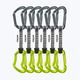 EDELRID Pure 6 darabos mászó expressz készlet. 10 cm-es pala/oázis