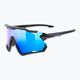 UVEX Sportstyle 228 fekete matt/tükörkék kerékpáros szemüveg 53/2/067/2206 5