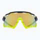 UVEX Sportstyle 228 fekete sárga matt/sárga tükör kerékpáros szemüveg 53/2/067/2616 7