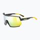 UVEX Sportstyle 235 sunbee fekete matt/sárga tükör kerékpáros szemüveg 53/3/003/2616