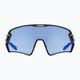 UVEX Sportstyle 231 2.0 P fekete matt/tükörkék kerékpáros szemüveg 53/3/029/2240 6