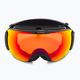 UVEX Downhill 2100 CV S2 síszemüveg fekete fényes/tükrös skarlátvörös/colorvision narancssárga 2