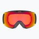 UVEX Downhill 2100 CV S2 síszemüveg fekete fényes/tükrös skarlátvörös/colorvision narancssárga 6