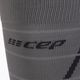 CEP Fényvisszaverő szürke férfi futó kompressziós zokni WP502Z2000 3
