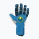 Uhlsport Hyperact Supergrip+ Finger Surround kapuskesztyű kék-fehér 101123101 4