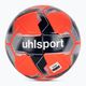 Futball labda uhlsport Match Addglue fluo red/navy/silver méret 5