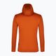 Salewa férfi fleece pulóver Puez Melange PL FZ Hoody narancssárga 00-0000027386 2