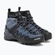 Salewa férfi Wildfire Edge Mid GTX közelítő cipő fekete-kék 00-0000061350 4