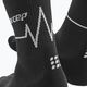 CEP Heartbeat női kompressziós futó zokni fekete WP2CKC2 6
