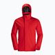 Jack Wolfskin férfi Stormy Point 2L vízálló kabát piros 1111142 6