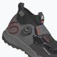 Férfi MTB kerékpáros cipő adidas FIVE TEN Trailcross Pro Clip A szürke öt/mag fekete/piros 11