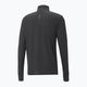 Férfi PUMA Run Favorite 1/4 Zip futó melegítőfelső fekete 2